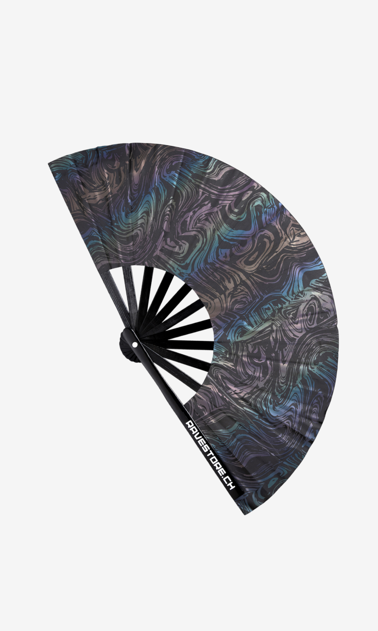 Reflective medium rave fan