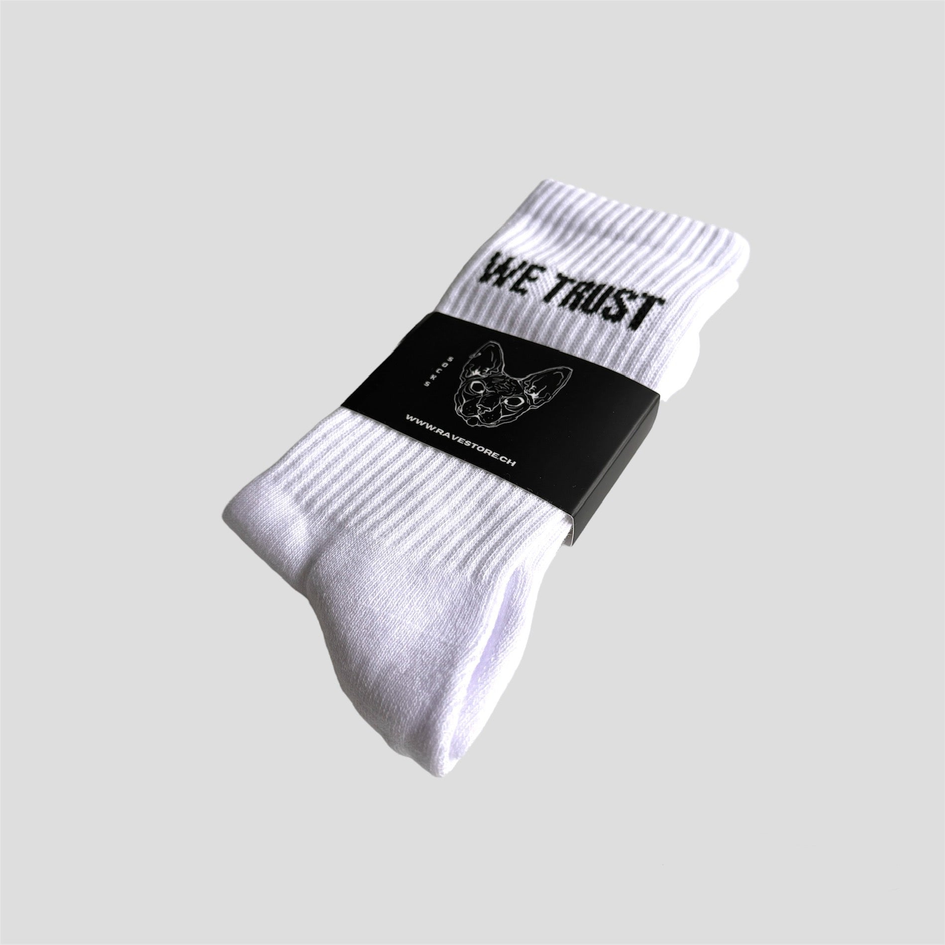 IN TECHNO WE TRUST Socks