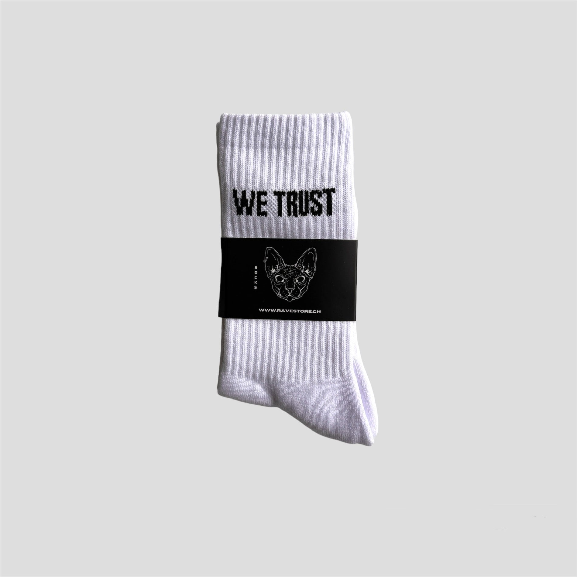 IN TECHNO WE TRUST Socks