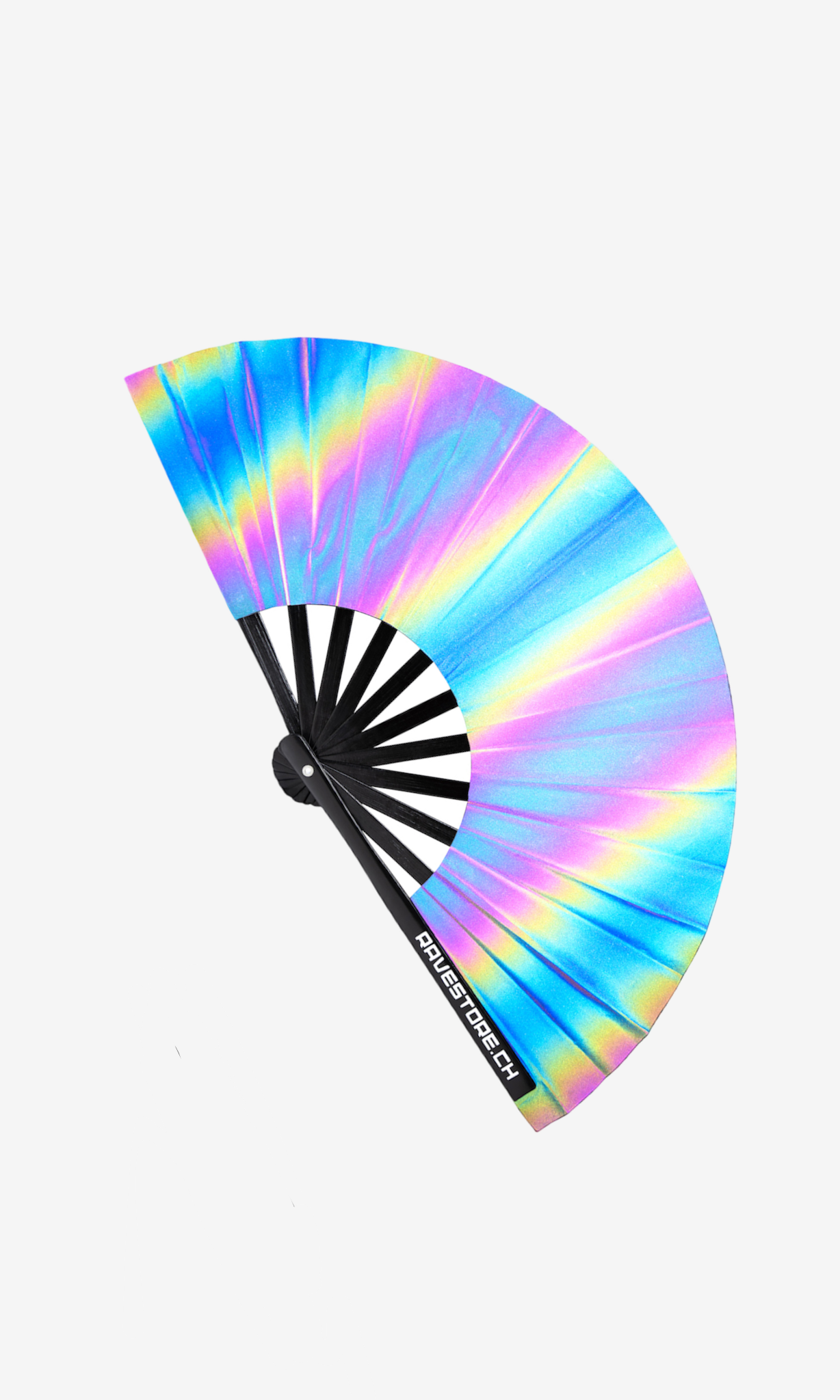 Reflective medium rave fan