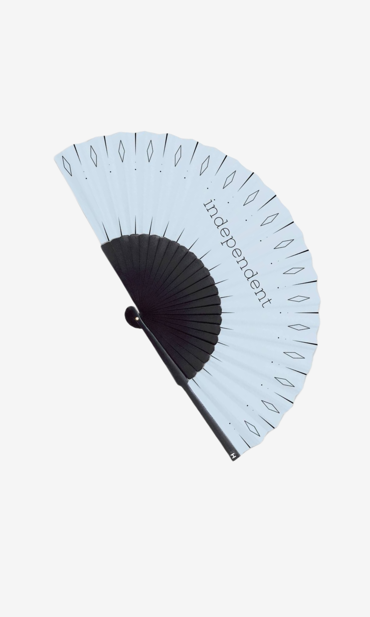 Hand held store folding fans